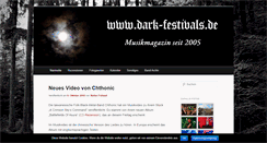 Desktop Screenshot of dark-festivals.de