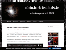 Tablet Screenshot of dark-festivals.de